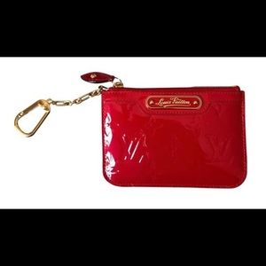 Louis Vuitton Red Key Pouch